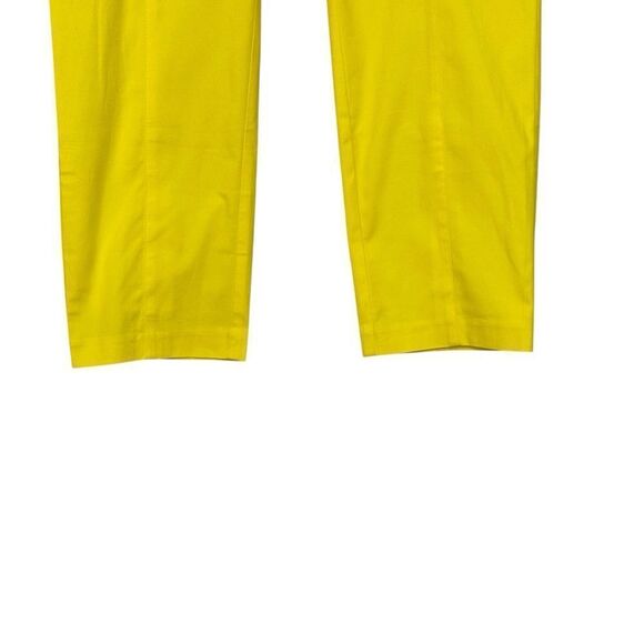 Ann Taylor The Carnegie Crop Pants in Yellow | Size 12 - Picture 10 of 10